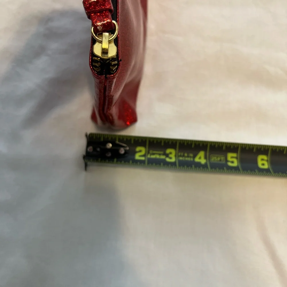 Victoria’s Secret Clear Red & Black Toiletries Set EUC